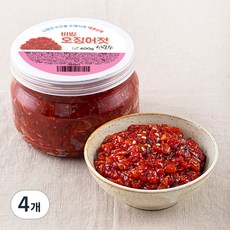 세모수 비빔 오징어젓, 400g, 4개