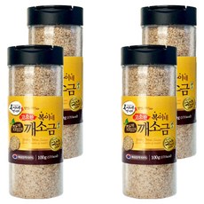 복이네먹거리 국산 고소한 참깨 100% 깨소금 굵은입자, 100g, 4개