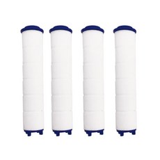 Water More 水摩爾 蓮蓬頭WM-777專用 長型高密度pp棉過濾棒, 4個, 無香味