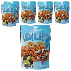 LIKESKY 迷你蝴蝶餅 山葵口味, 75g, 6包