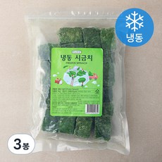 웰프레쉬 시금치 (냉동), 1kg, 3봉