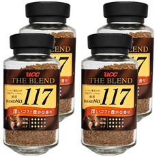 ucc THE BLEND 117即溶咖啡, 135g, 4罐