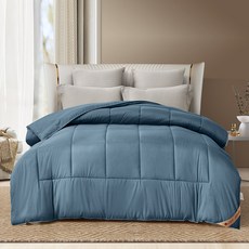 J-bedtime 床寢時光 石墨烯可水洗棉被 冬被, 莫蘭藍灰