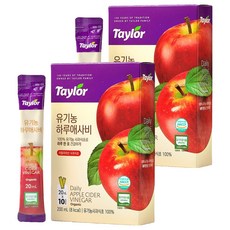 Taylor 每日蘋果醋隨身包, 200ml, 2盒