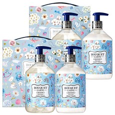 BOUQUET GARNI 香氛沐浴精+香氛乳液組 寶寶爽身粉香, 2組