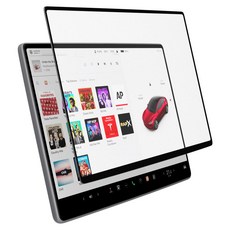 Spigen 特斯拉 Model 3 Highland Performance 2024 Model Y Juniper 2025 前座螢幕 Glas.tR EZ Fit 保護膜, AGL07152