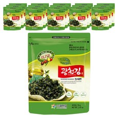 광천김 올리브 광천 돌자반 볶음, 70g, 16개