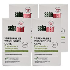 sebamed 施巴 橄欖潔膚皂, 150g, 4個
