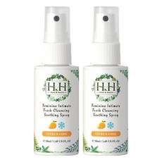 HH 草本新淨界 私密潔淨舒緩噴霧 50ml 舒緩搔癢 去除異味 小巧便攜, 2件