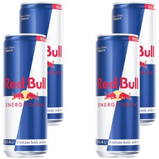 RedBull 紅牛能量飲料 355ml, 4罐