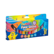 英國 Little Brian 可洗式無毒水彩棒套裝 經典顏色, 12色, 1組