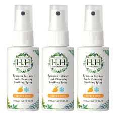 HH 草本新淨界 私密潔淨舒緩噴霧 柑橘涼感, 50ml, 3件