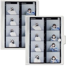 Recoz 四格照片收藏冊 2p, 透明白