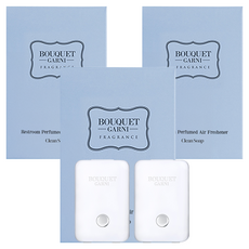 BOUQUET GARNI 浴廁消臭清香劑 清新皂香, 6個, 8ml