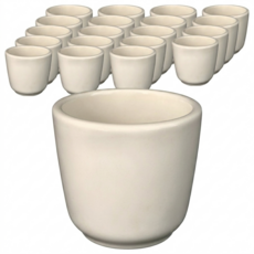 TATUNG 大同磁器 直型茶杯 20個, 白色, 1組