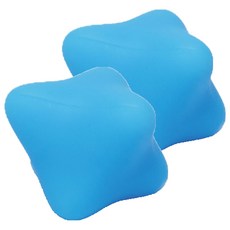 heypy 筋膜放鬆六角按摩球, 2個, 藍色