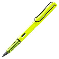 LAMY 사파리 만년필 LM0C8, EF, 네온옐로우