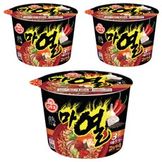 오뚜기 마열 라면 105g, 3개