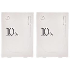 BB AMINO 科研 10%煙醯胺嫩白面膜, 3片, 2盒