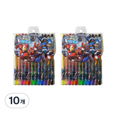 漫威復仇者色鉛筆, 12 種顏色, 10個