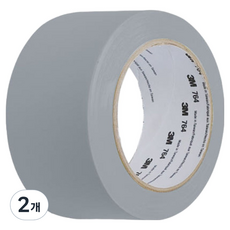 3M 地板劃線膠帶 764 灰色 50.8mm x 32.9m, 2個
