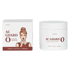 O2MATE 精華爽膚棉片 150ml, 60片, 1罐