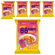 O taste 松松玫瑰醬辣炒年糕, 6個, 340g