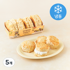 해이우드 앤 파젯 영국산 프리미엄 치즈 스콘 (냉동), 65g, 5개, 4개입