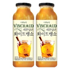 다농원 레몬담은 화이트 뱅쇼 액상차, 950g, 1개입, 2개