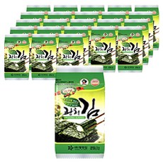 廣川海苔 包飯用橄欖油綠茶海苔, 5g, 24包