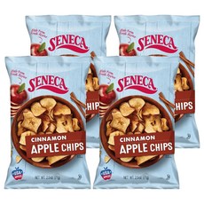 SENECA 肉桂蘋果脆片, 4個, 71g