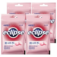 eclipse 易口舒 涼感軟糖 豐富香, 45g, 4個