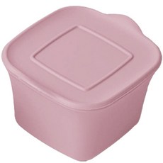 mommy's table 矽膠密封容器, 粉紅色, 1個