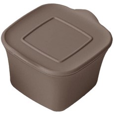 mommy's table 矽膠密封容器, 裸棕色, 1個