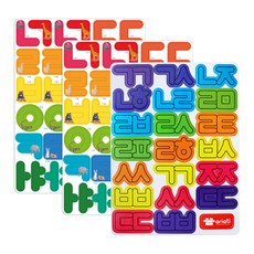 ariati 韓文字母含複合子音磁性貼組, 1套