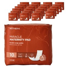 마더케이 미라클 산모패드 여성용, FREE(onesize), 10개입, 24팩