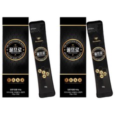 Beemaster 蜂蜜Pro 蜂膠混合蜂蜜棒 10入, 2個, 100g