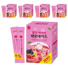 우리차 딸기 아사이 레모네이드 분말, 5g, 20개입, 5개