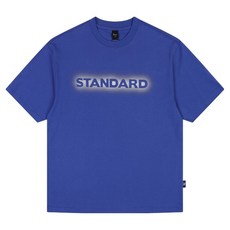 더블유스탠다드 남성용 통기성 스탠다드 망점 로고 반팔 티셔츠 W4A64TCSS104