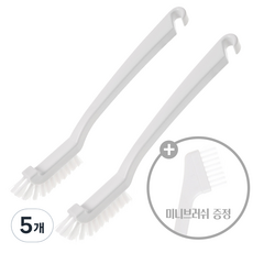 코멧 홈 다용도 청소브러쉬 2p + 미니틈새솔1p 세트, 5개