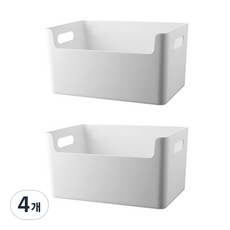 루미미루 오목한 바구니 25.5 x 8.4 x 13.5 cm, 4개