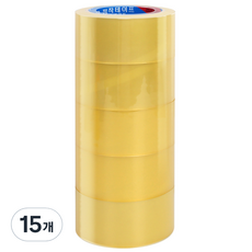 코멧 63 μm 중포장용 박스 테이프 48 mm*40 m, 15개