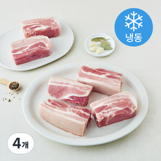 오겹살 수육보쌈용 (냉동), 4개, 2kg