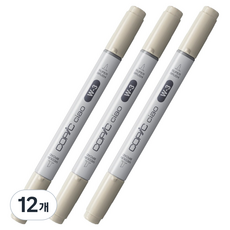 코픽 챠오 마카 W3 Warm Gray No.3, 12개, 1색