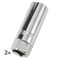 사타 12.5mm 스파크 플러그 소켓 16mm 13915, 2개