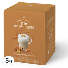 HOLLYS 核桃杏仁穀物拿鐵, 18g, 20件, 5個