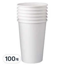 Bloom at home 咖啡廳素色紙杯 390ml, 4套, 25入