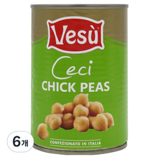 Vesu 鷹嘴豆, 6個, 400g