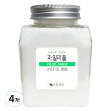 바른건강 자일리톨 분말, 300g, 4개