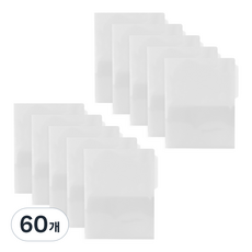 투포켓화일 02 A4, 백색, 60개